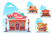 Vector set of flat boutique, a Work Illustration by Cattleya (Thumbnail 4 of 4)