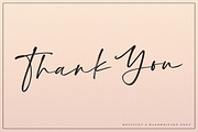 Houstiny - Handwritten Font, a Script Font by Megi Satyo Widodo (Thumbnail 17 of 17)
