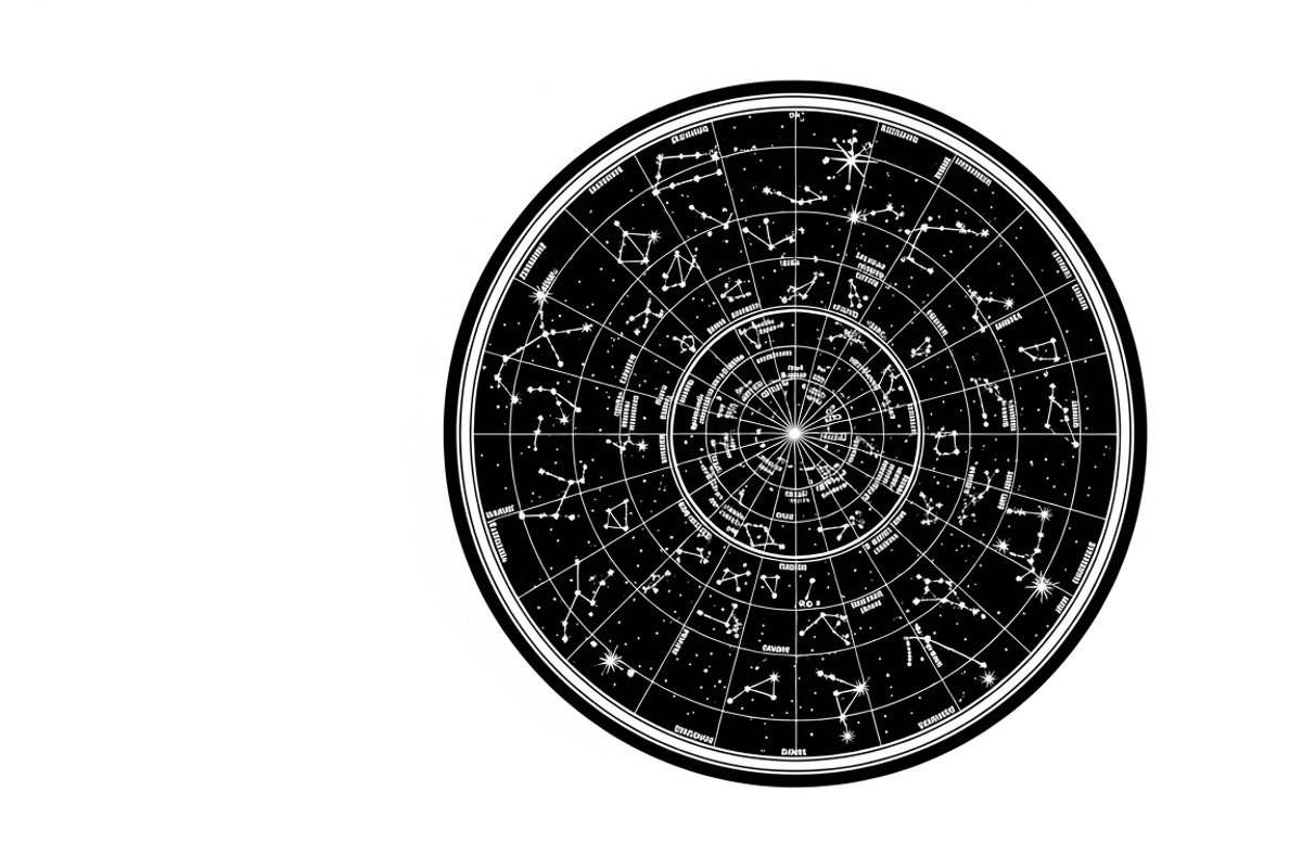 Elegant custom star map wall panel, an Illustration by Amazin_art (Photo 5 of 36)