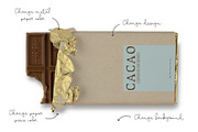 Chocolate Bar Mockup PSD, a Packaging Mockup by pixelcolours 2 (Thumbnail 2 of 3)