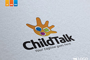 Child Talk, a Branding & Logo Template by KitCreativeStudio2 (Thumbnail 1 of 5)