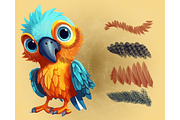 Realistic Fur Brushes, a Brush Add-On by Velo Graphic Studio (Thumbnail 4 of 9)