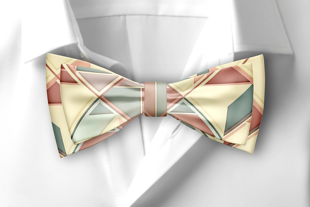 Bow Tie Mockup Set, an Apparel Mockup by moqirynart (Photo 8 of 10)
