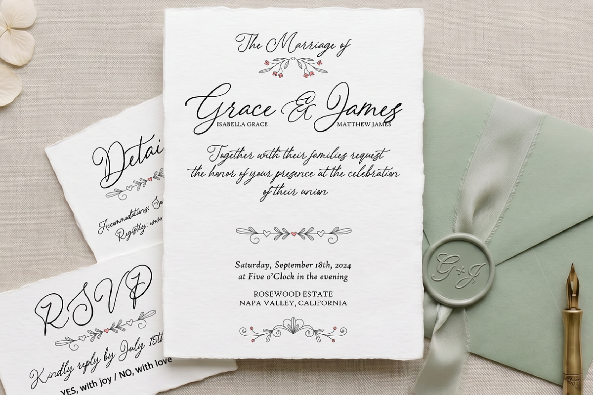 Paper Creme - Display Script Font, a Script Font by Inviline.co (Photo 11 of 12)