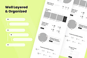 Online Course Wireframe Website, a Wireframe Template by INSPR STD (Thumbnail 3 of 6)