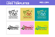 Vintage Tropical Surf Logo Templates, a Branding & Logo Template by sungirlgraphics (Thumbnail 12 of 12)