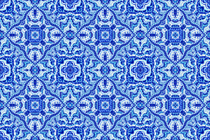 40 Seamless Blue Tile Patterns