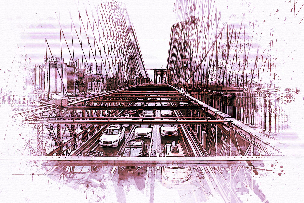 Urban Watercolor Photoshop Effect, a Brushes & More by INTENTFX (Photo 13 of 26)