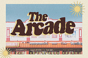 ARCADE Font, a Font by Cameron Humphries (Thumbnail 6 of 10)