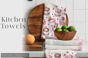 Kitchen Towel Mockups, a Household Mockup by mock-ups (Thumbnail 1 of 15)