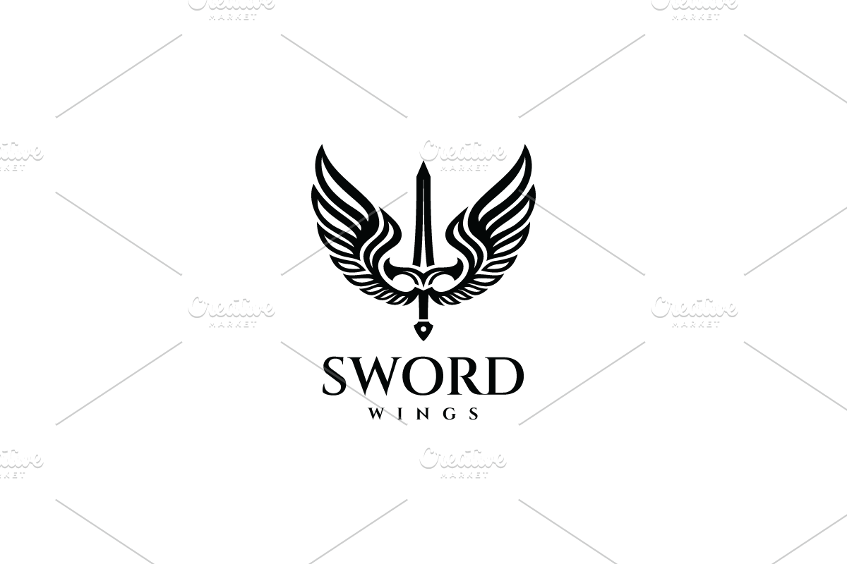 Sword Wings Logo, a Branding & Logo Template by yopie (Photo 3 of 3)