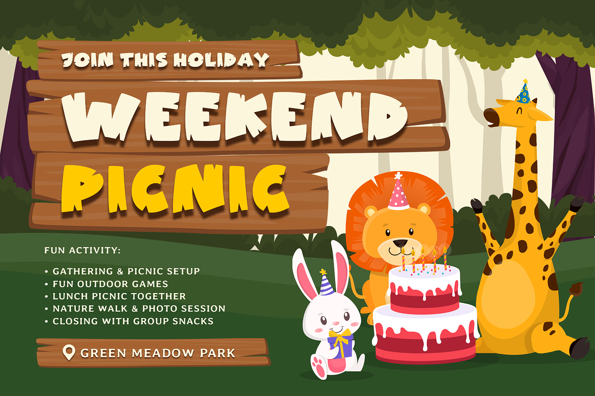 Jungle Kids - Kids Font, a Handwritten Font by Mozatype (Photo 3 of 8)