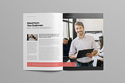 Company Profile Template | MS Word, a Brochure Template by HiveArts (Thumbnail 3 of 9)