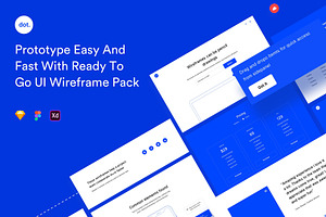 The Dot Wireframe UI Kit