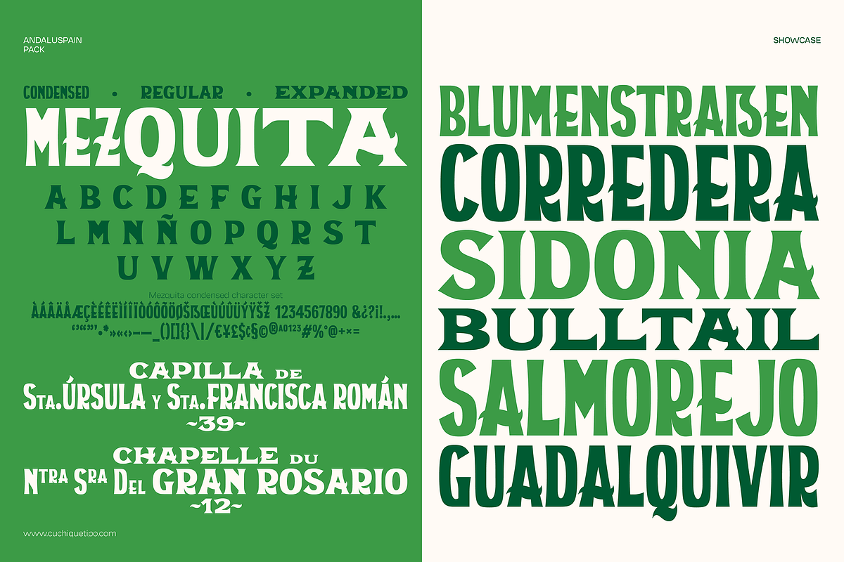Andaluspain, a Serif Font by Cuchi, qué Tipo! Foundry (Photo 5 of 11)