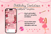Disco Cowgirl Birthday RSVP Website, a Social Media Template by bellaROSEworkshop (Thumbnail 2 of 5)