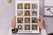 Whimsical Girl in the Fall Pages, a Person Illustration by Digital Art Mahdiseño (Thumbnail 9 of 10)