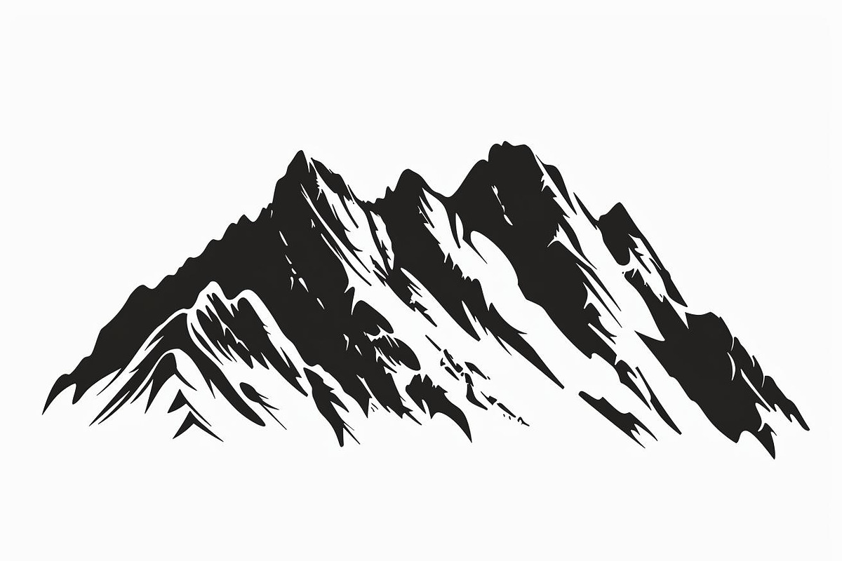 Mountain Tree Silhouette Bundle, an Object Graphic by balal (Photo 10 of 11)