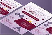Valentine Dinner Flyer Set, a Flyer Template by Annora Studio (Thumbnail 6 of 6)