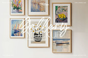 Gallery Wall Art Frame Mockup- PSD, a Household Mockup by momomockps (Thumbnail 8 of 9)