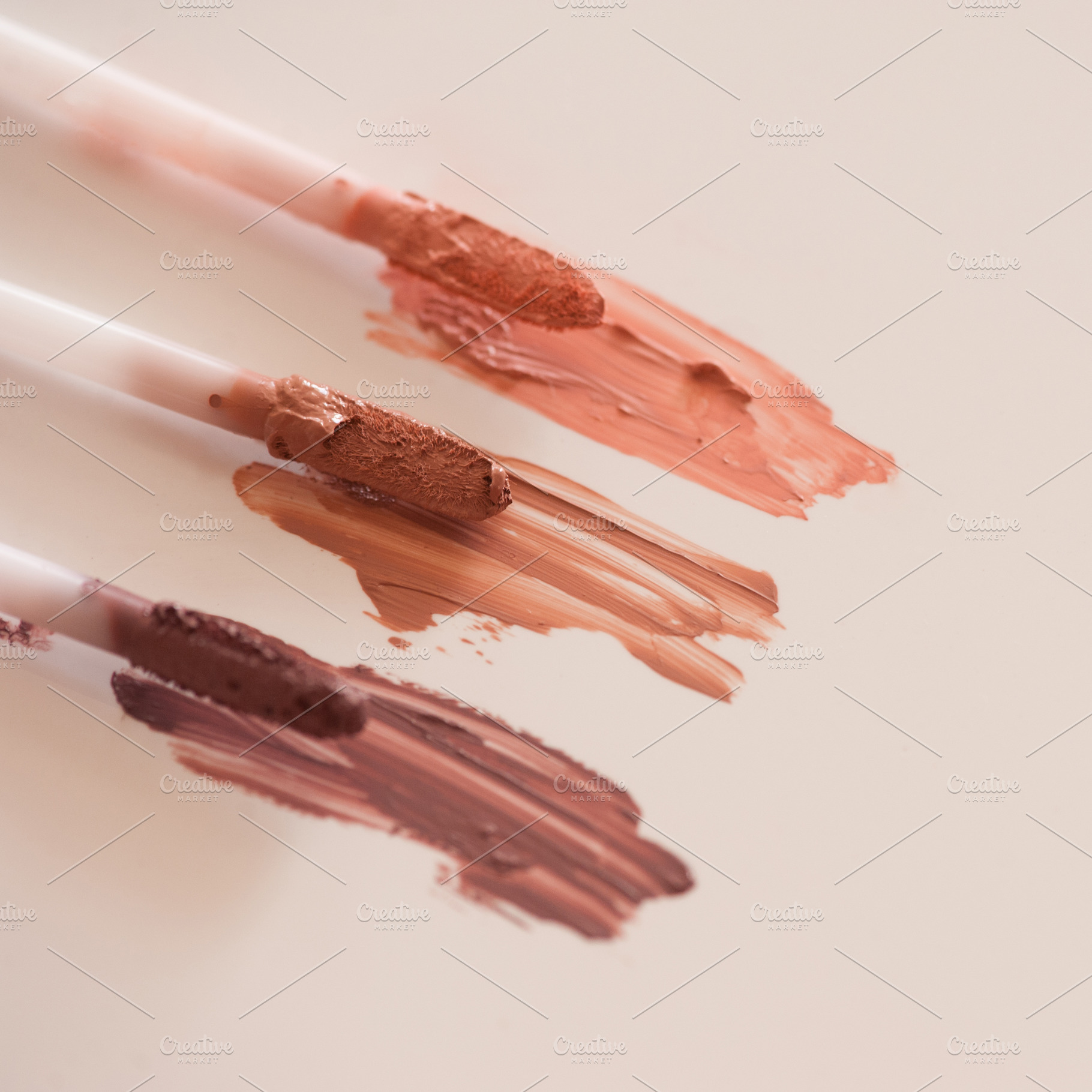 Lipstick swatched closeup, a Background Photo by morrowlight