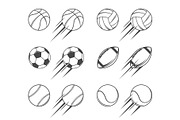 Sport balls, an Illustration by Cmeree (Thumbnail 2 of 3)
