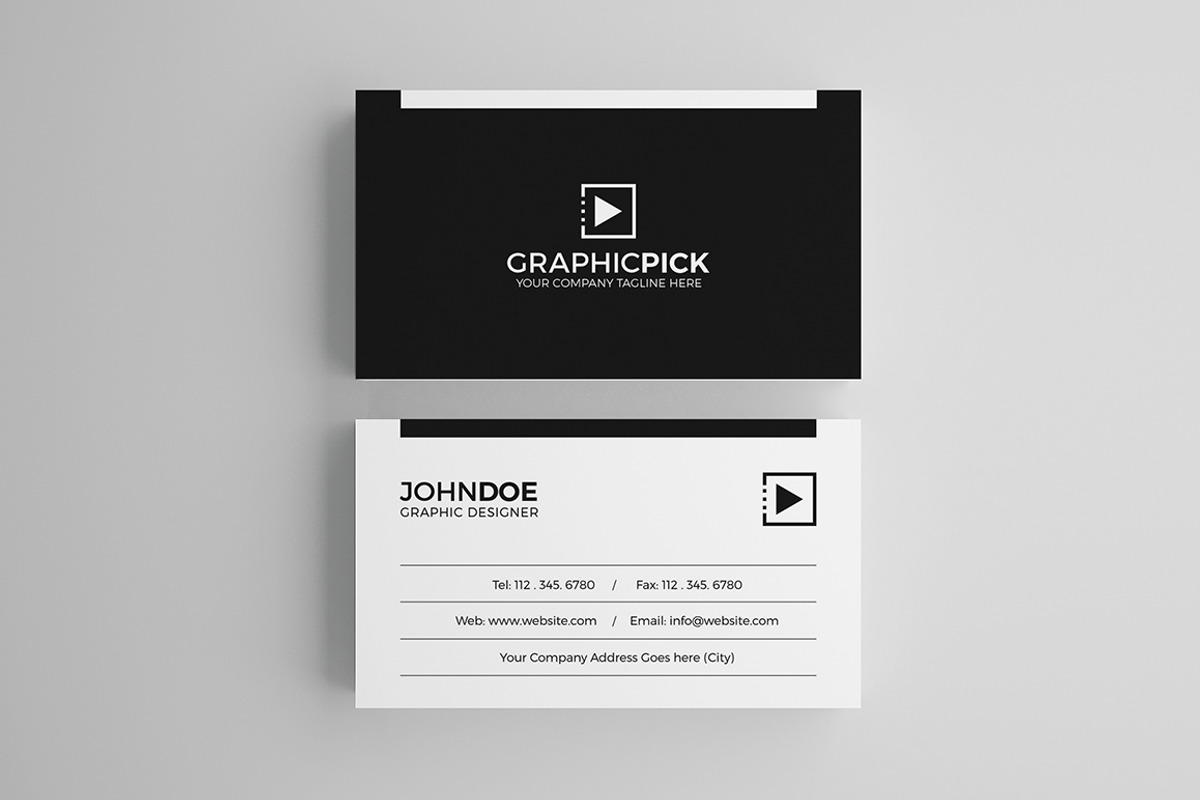 Modern Minimal Business Card, a Business Card Template by Shahjhan (Photo 1 of 2)