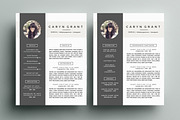Resume Template 4 Pack | CV Template, a Resume Template by Refinery Resume Co. (Thumbnail 2 of 3)