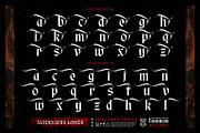 Kensy Zorem Typeface, a Blackletter Font by alit design (Thumbnail 14 of 20)