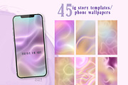 Abstract gradient backgrounds, a Texture Graphic by Tiana Geo (Thumbnail 7 of 18)