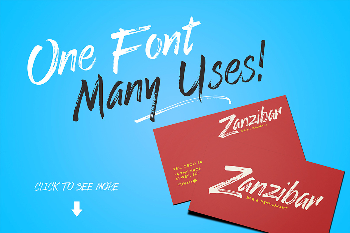 Enjoy the Ride - Typeface preview 2
