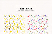 Awesome Blossom | Floral Kit, a Pattern Graphic by Squarepack (Thumbnail 6 of 12)