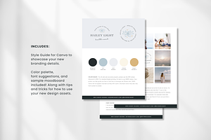 Health Coach Canva Logo Template