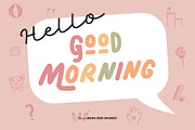 Mono and Friends, a Script Font by alit design (Thumbnail 5 of 20)