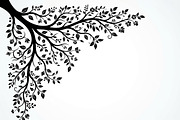 50 Tree Branch Corner Silhouette, a Decorative Illustration by Amazin_art (Thumbnail 30 of 46)