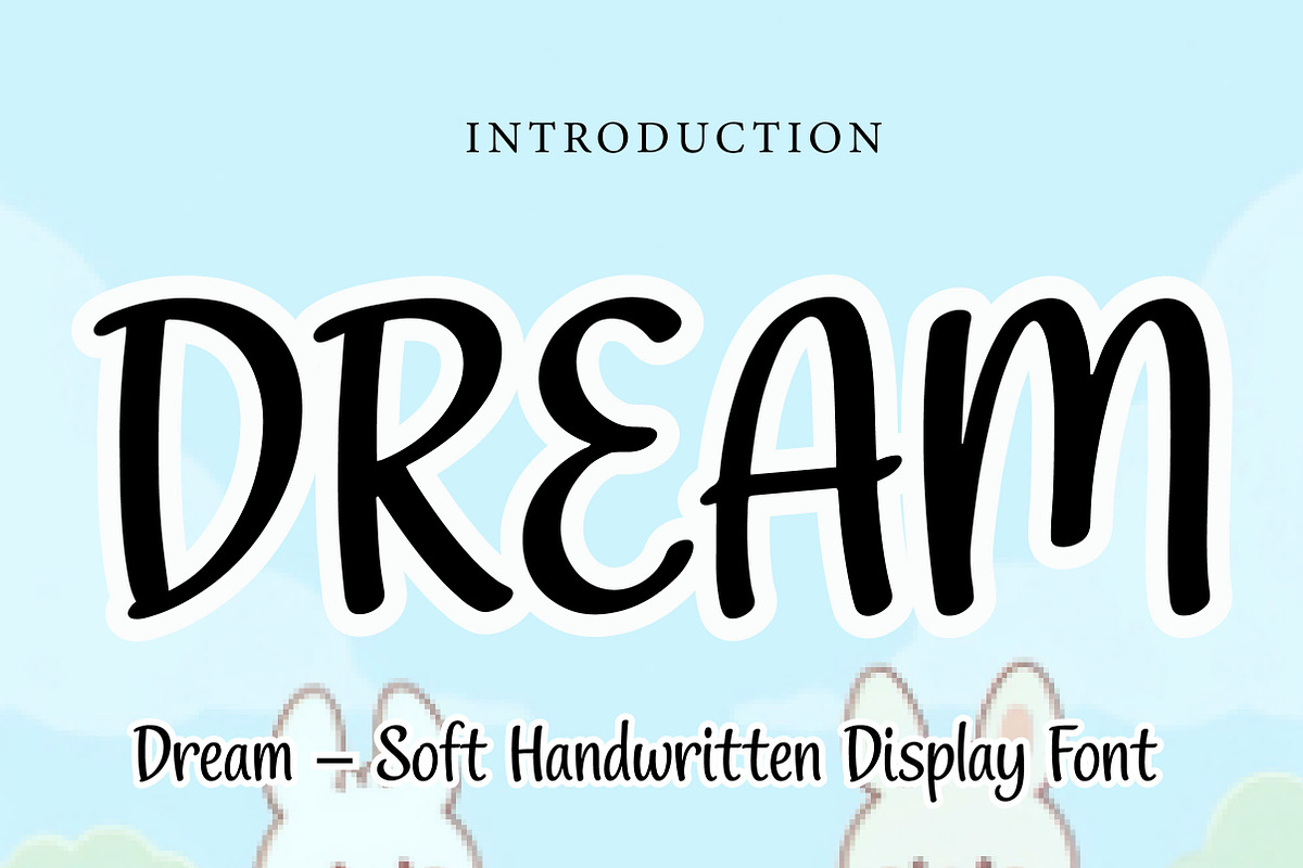 Dream, a Handwritten Font by Wow Magic (Photo 1 of 3)