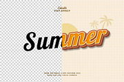 Text Effect Summer, a Layer Style Add-On by Navy Graphic (Thumbnail 2 of 2)