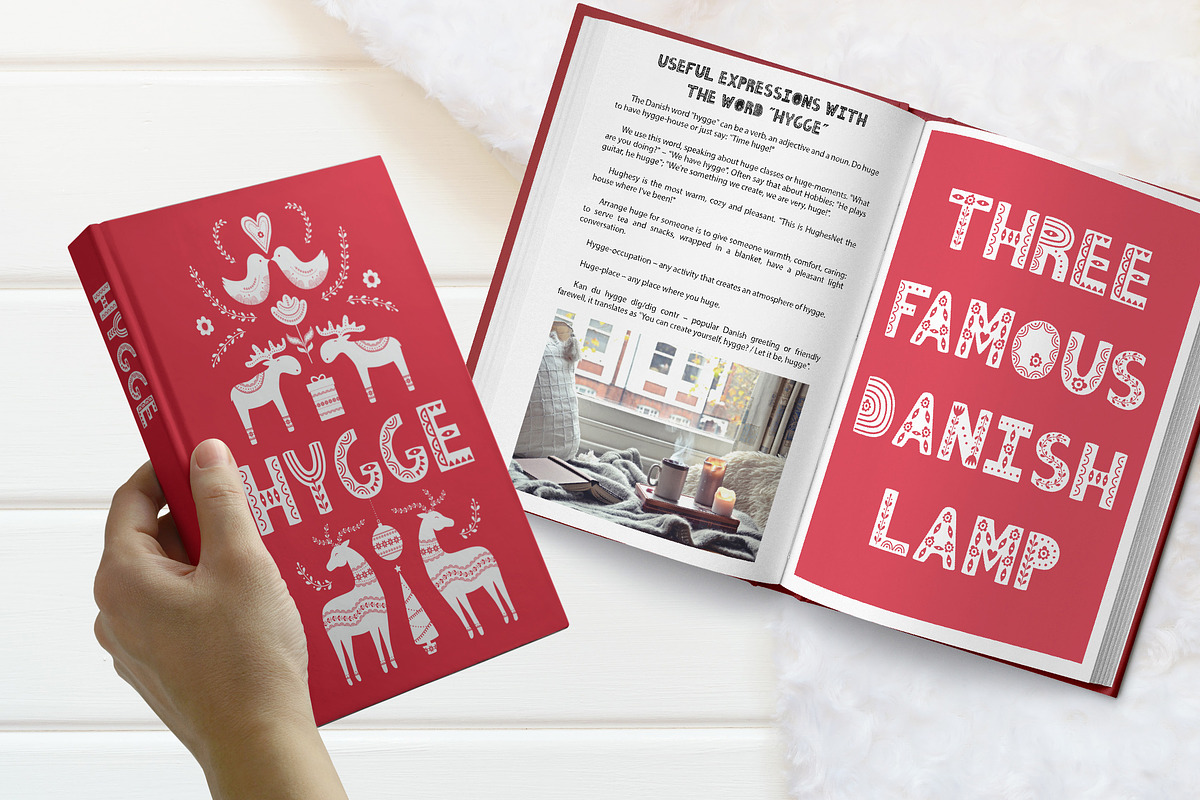Hygge Scandinavian font preview 5