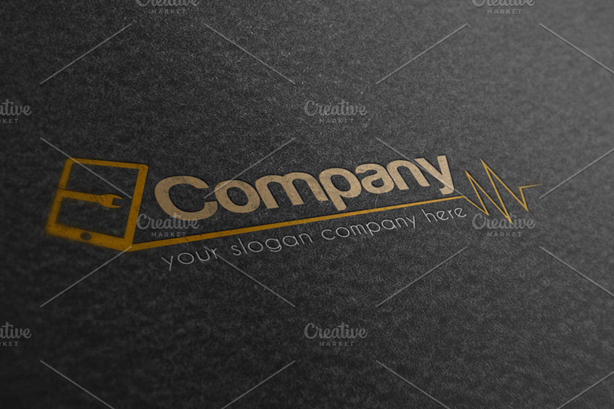 Phone Repair Logo, a Branding & Logo Template by Luis Quesada Design (Photo 1 of 3)