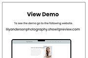 Showit Website Template, an App Template by Sara Martin Designs (Thumbnail 2 of 6)