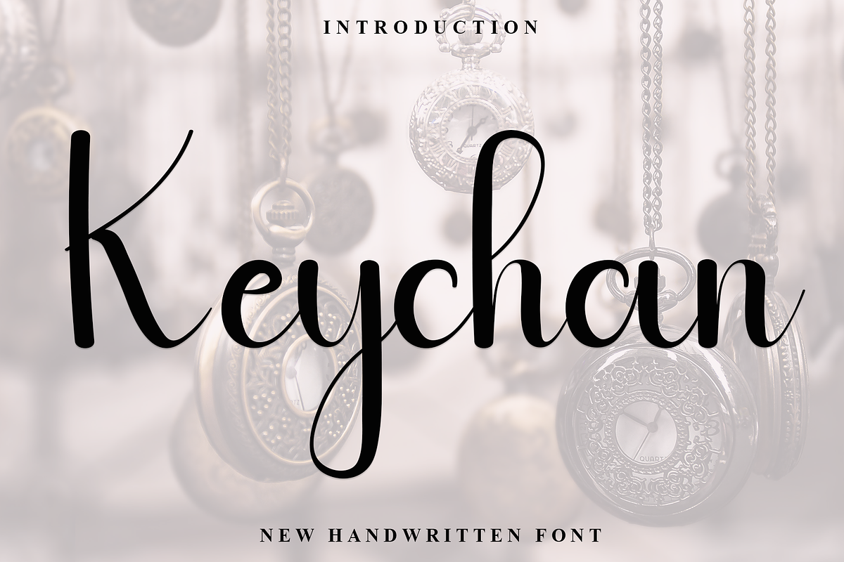 Keychan, a Handwritten Font by FreshTypeINK (Photo 1 of 8)