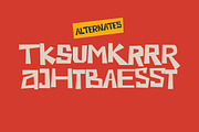 Nek Salma - Playful display font, a Sans Serif Font by Ideal Eksis (Thumbnail 11 of 16)