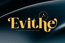 Evithe - Beautiful Serif Font