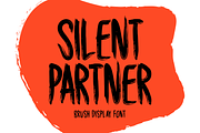 Silent Partner Typeface, a Handwritten Font by Seemly Fonts (Thumbnail 1 of 4)