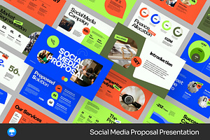 Social Media Proposal Keynote, a Presentation Template by Fit-tee