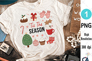 Tis The Season, Christmas Season Png, an Illustration by Creative Art (Thumbnail 4 of 6)