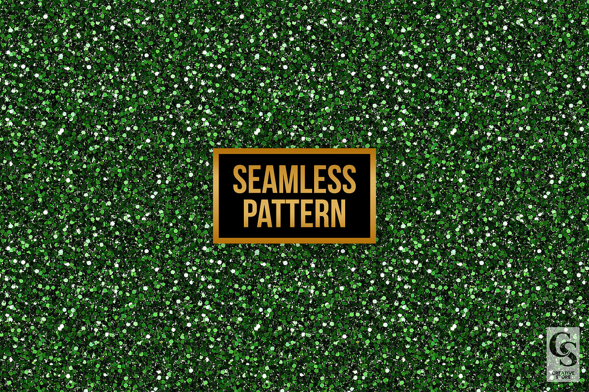 Green Glitter Seamless Texture Paper, a Texture Graphic by Creative Store (Photo 4 of 5)