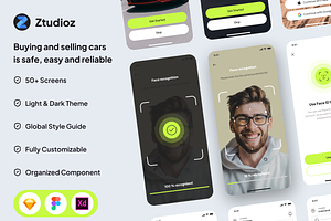 CarLuxe - Cars Buying App UI Kit