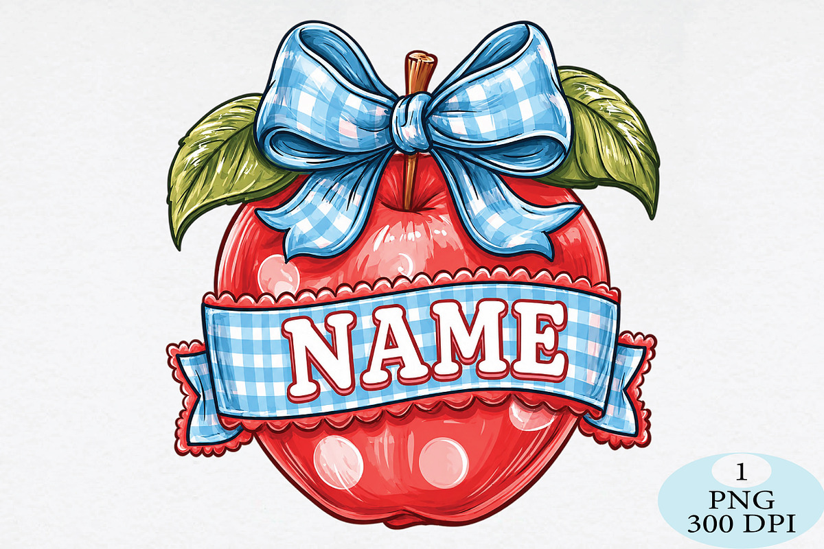 Custom Back To School Girl Png, a Seasonal Illustration by Daily.Designs (Photo 1 of 5)