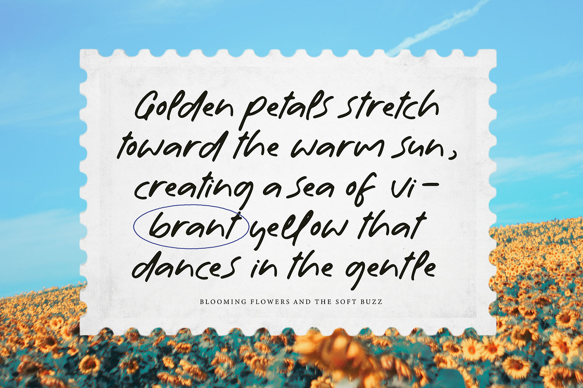 Meadow Yesterdream Sticky Notes Font, a Script Font by Letterena Studios Script (Photo 5 of 20)